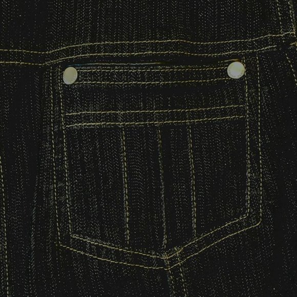 Point Zero ladies Black Denim Shirt Jacket Medium excellent - Picture 3 of 6